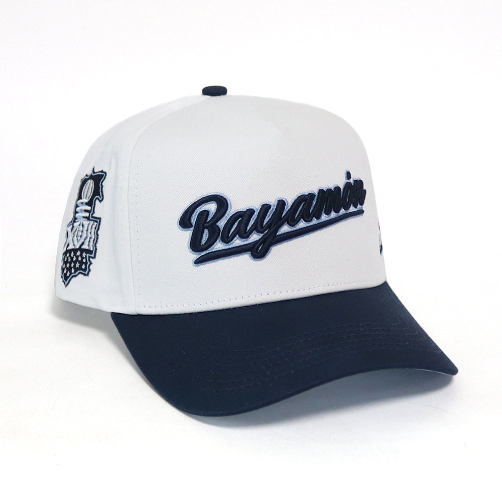 Bayamón 17x Champions Hat - White/Navy Blue