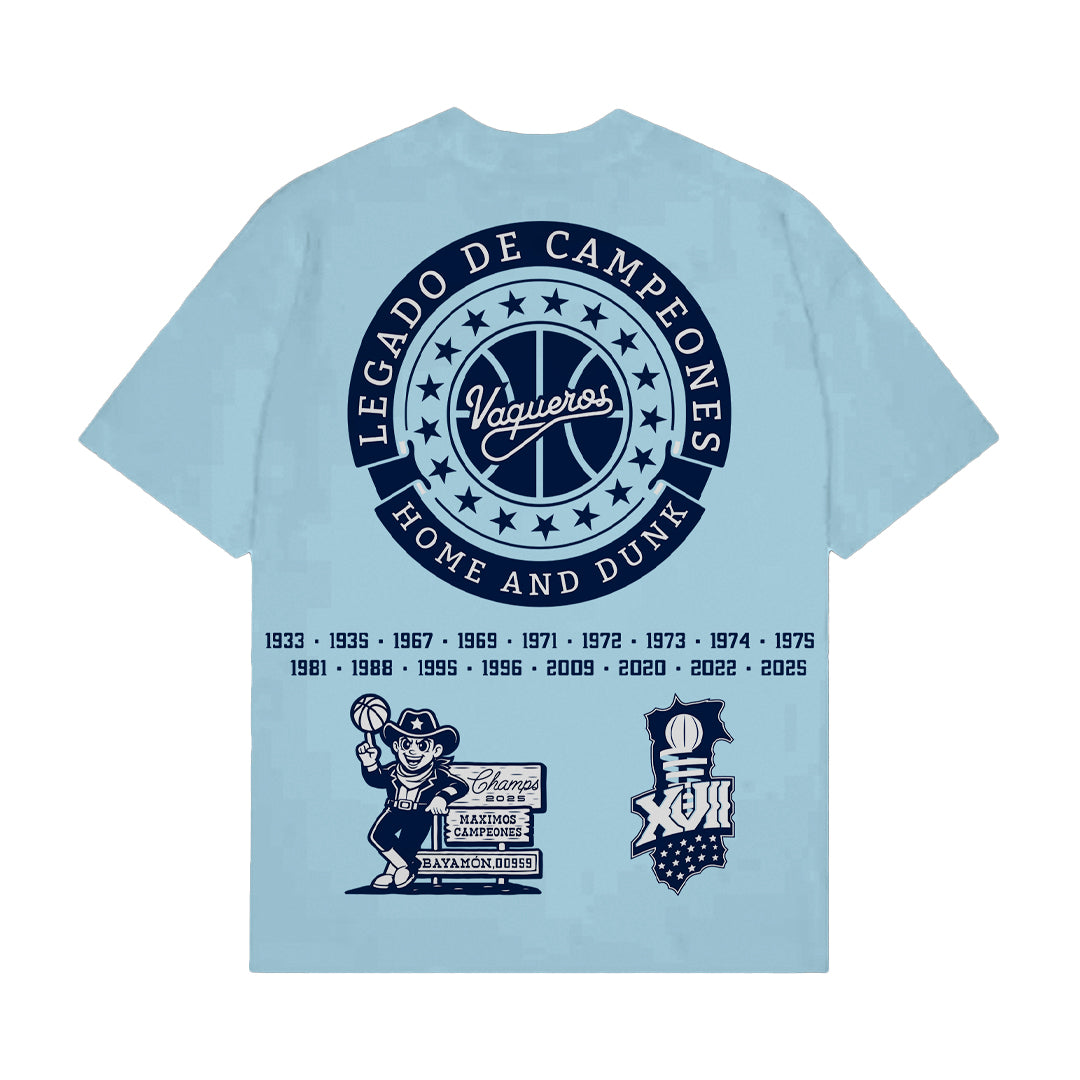 Legado de Campeones Tee — Baby blue