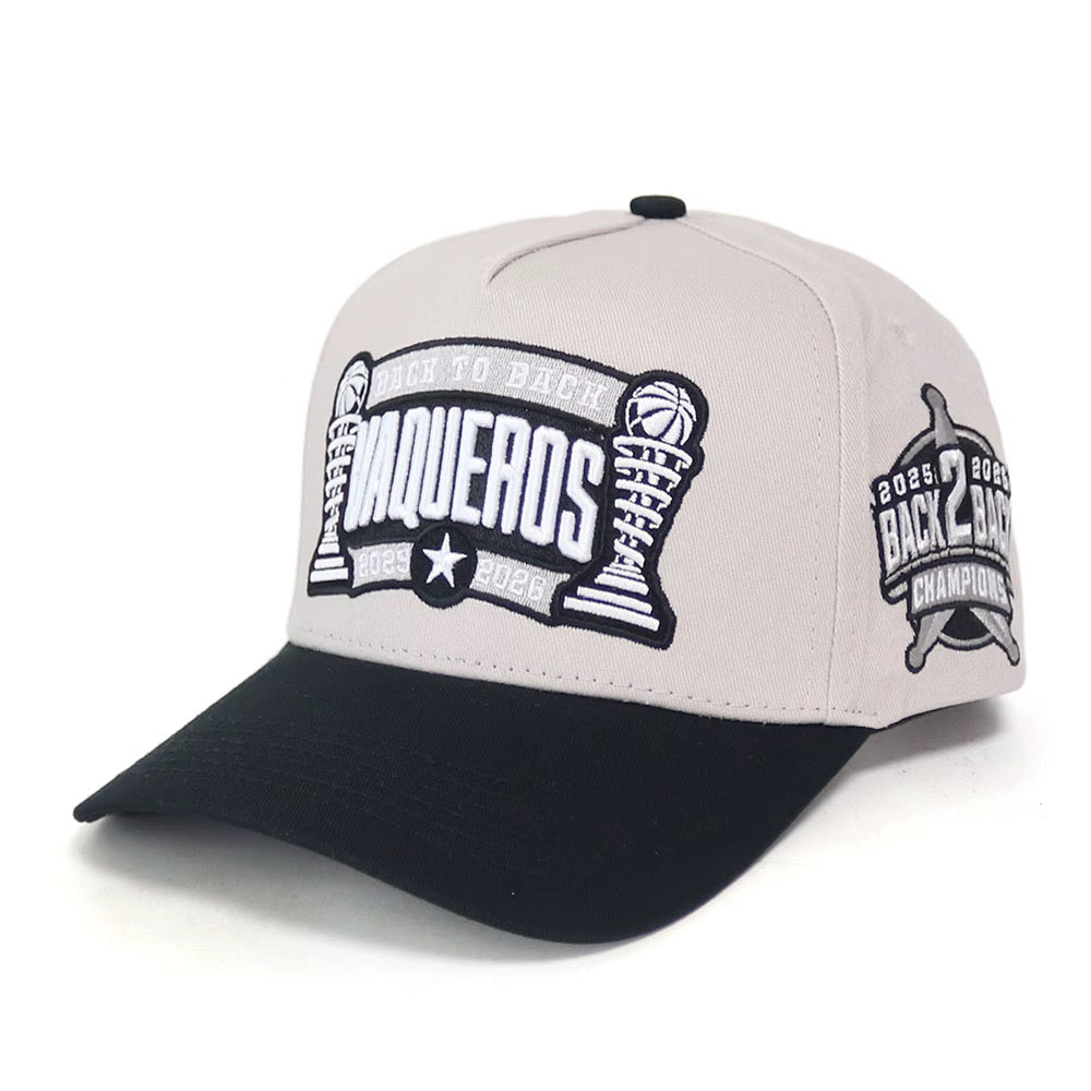 Bayamón Back 2 Back Hat - Grey/Black