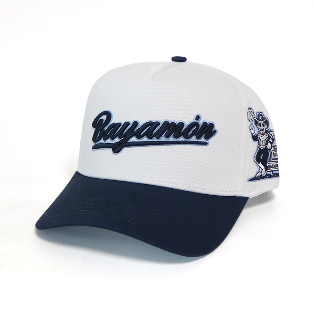 Bayamón 17x Champions Hat - White/Navy Blue